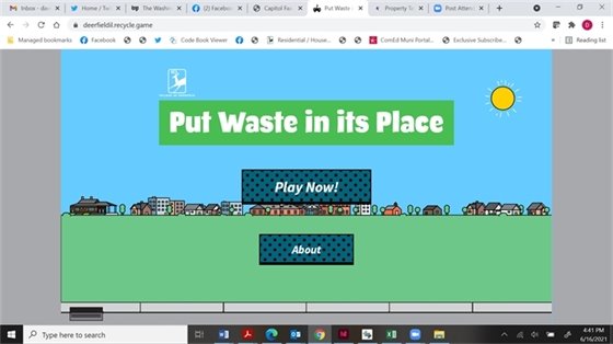 Put Waste in its Place