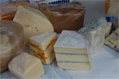 Photo of various cheeses