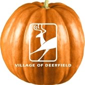 Pumpkin with Village logo