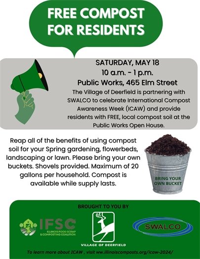 Free Compost Soil Giveaway Poster