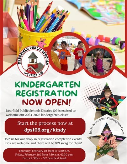 Kindergarten Registration Now Open