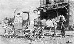 1909 Delivery Horse Wagon 